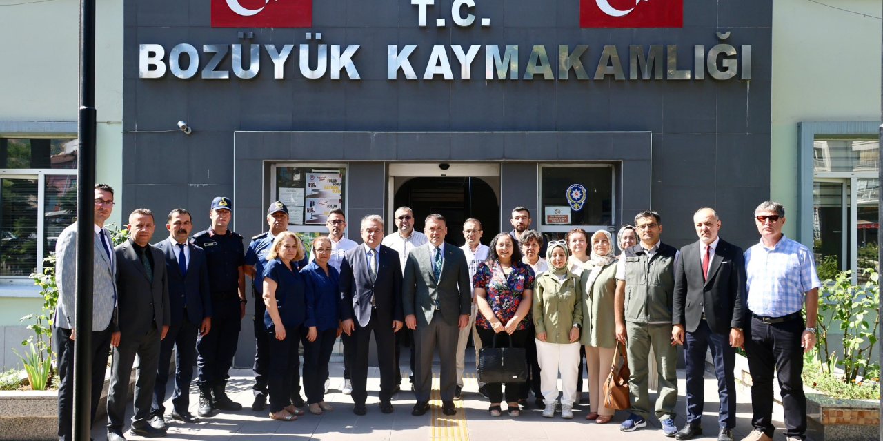 Vali Sözer'den Bozüyük'e Ziyaret
