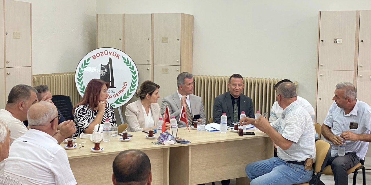 Bozüyük'te Muhtarlara Bilgilendirme
