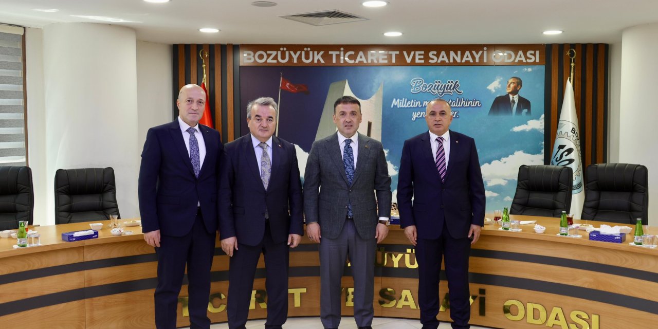 Vali Sözer'den Bozüyük TSO'ya ziyaret