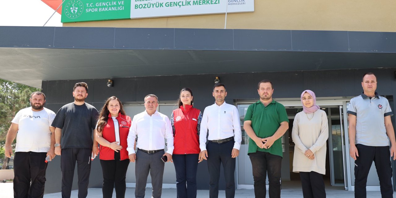 Müdür Demir'den Bozüyük'e Ziyaret