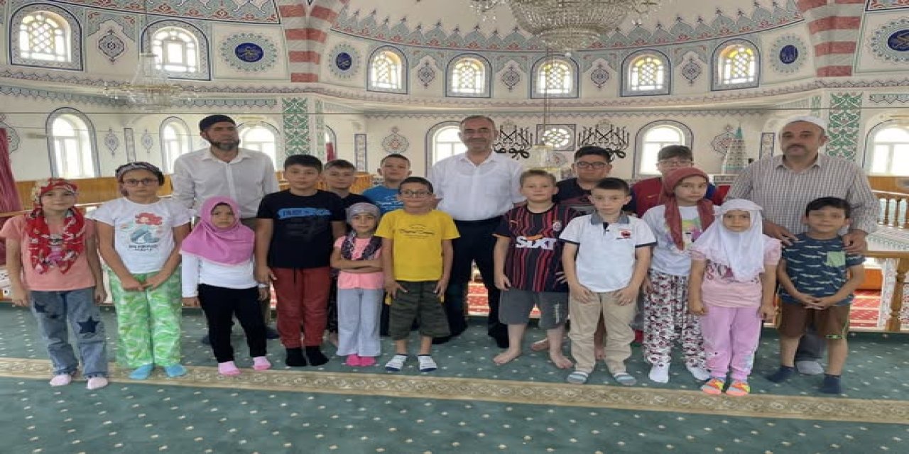 Gölpazarı'nda Kuran Kursu Öğrencilerine Ziyaret