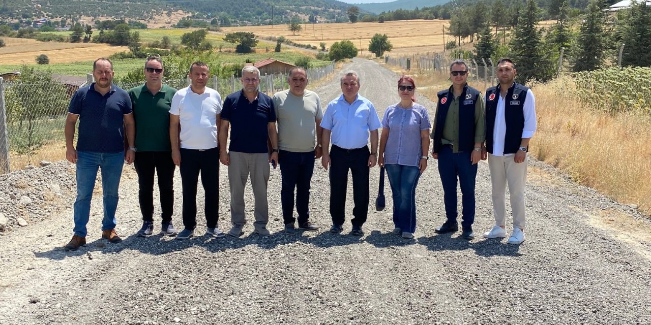 Kaymakam Öztürk Çalışmaları İnceledi