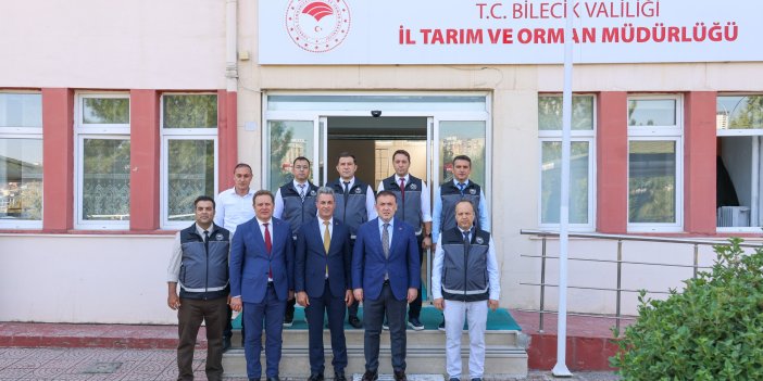 Vali Sözer, Tarım ve Orman Müdürlüğü'nde brifing aldı