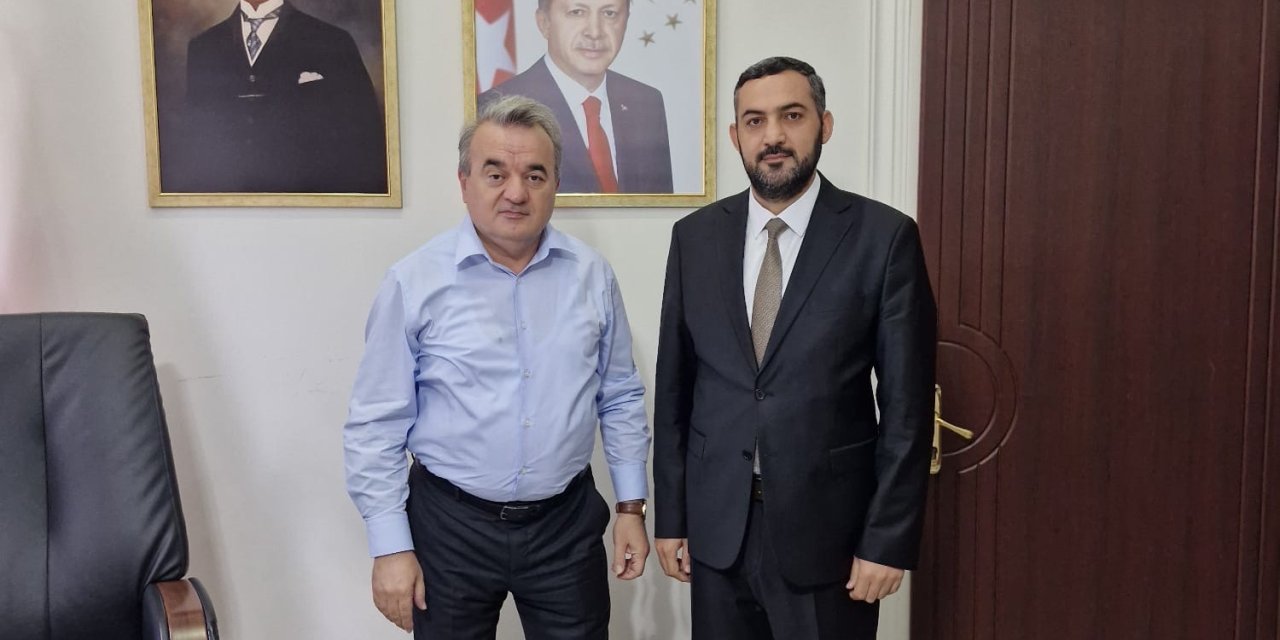Müftü Arpacı'dan Kaymakam Öztürk'e Ziyaret