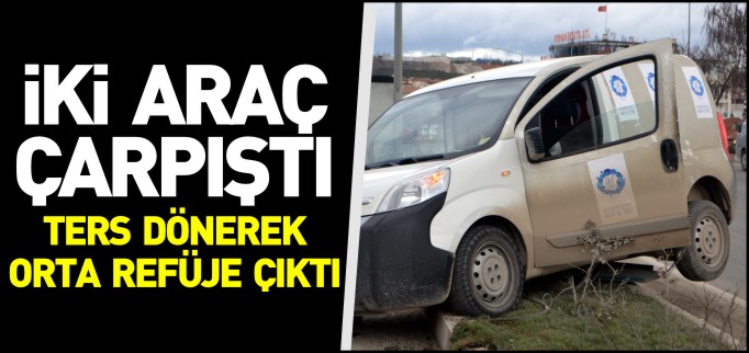 TRAFİK KAZASI 1 YARALI