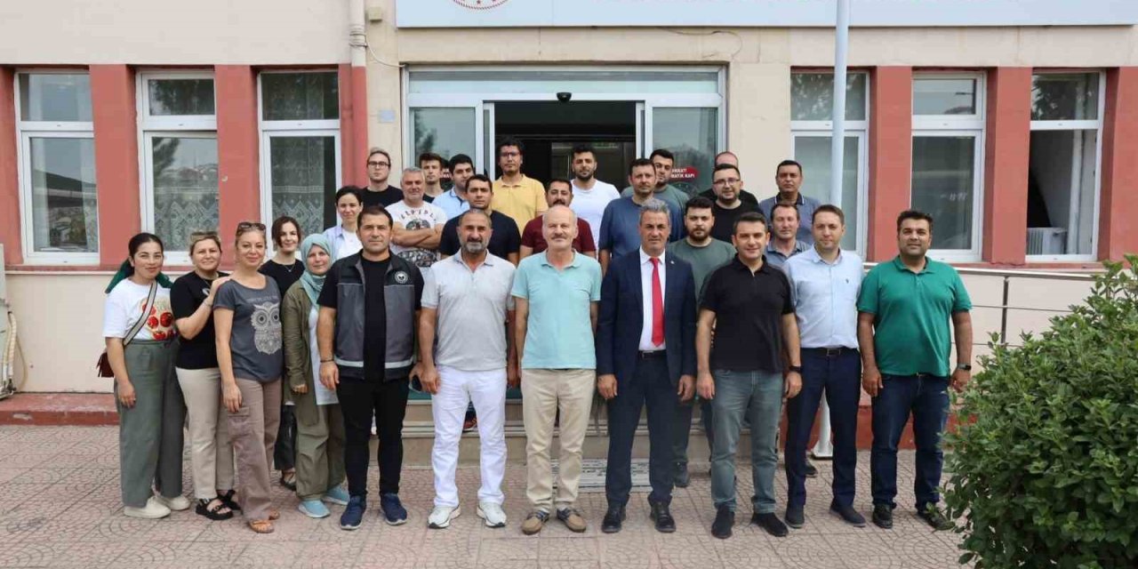 İl Müdürü Yoldaş  Kurumlarla Vedalaştı