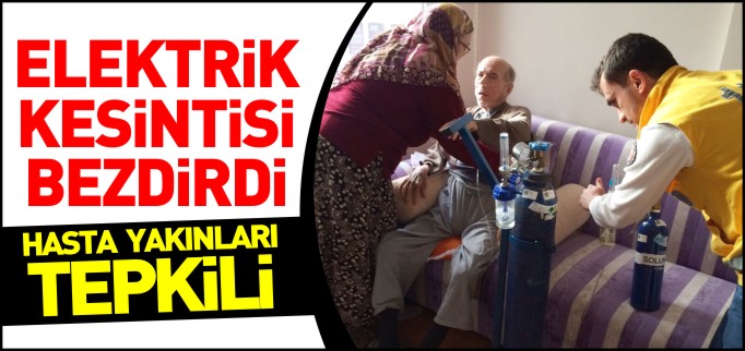 ELEKTRİK KESİNTİLERİ BEZDİRDİ