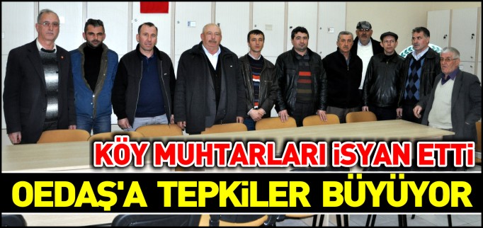 BOZÜYÜK’TE OEDAŞ’A TEPKİLER BÜYÜYOR