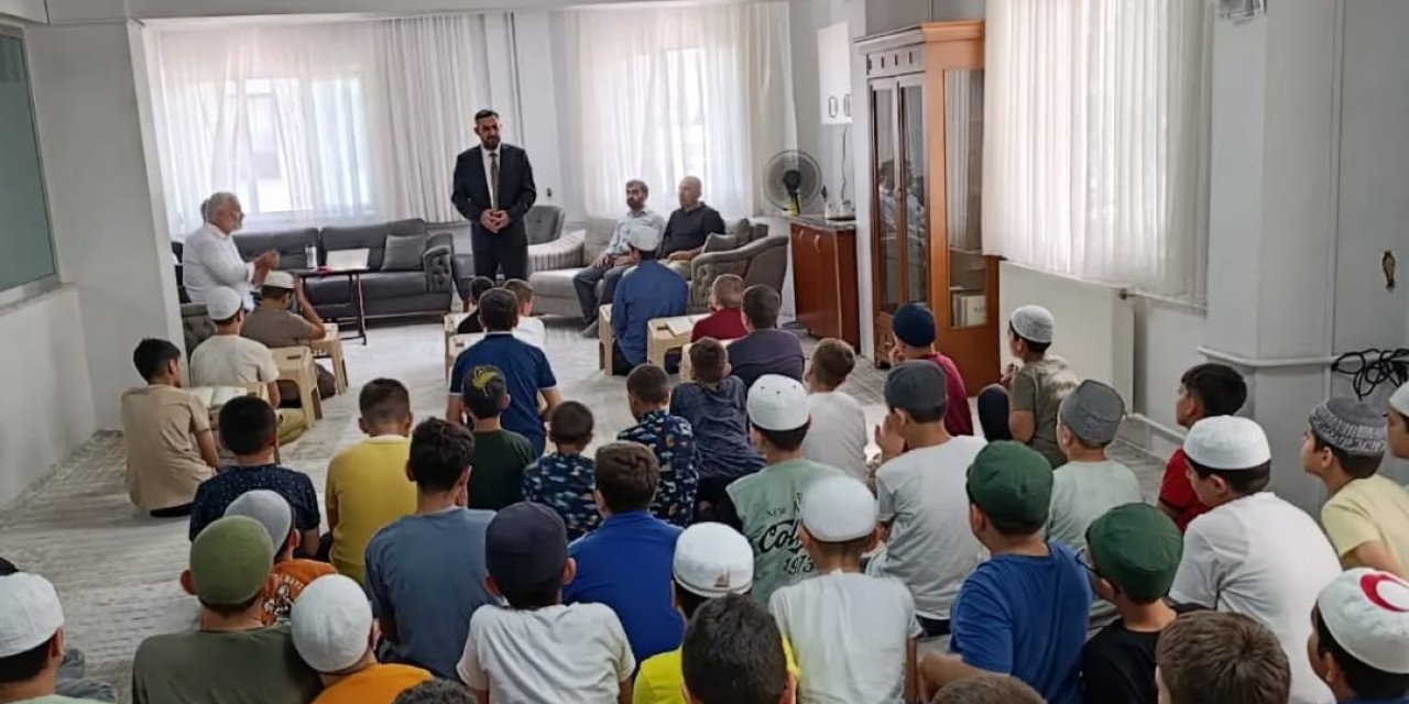 Müftü Arpacı'dan Kuran Kursuna Ziyaret