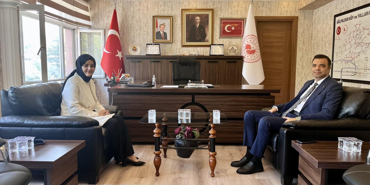 Kaymakam Yayabaşı'dan Kaymakam Kılıç'a ziyaret