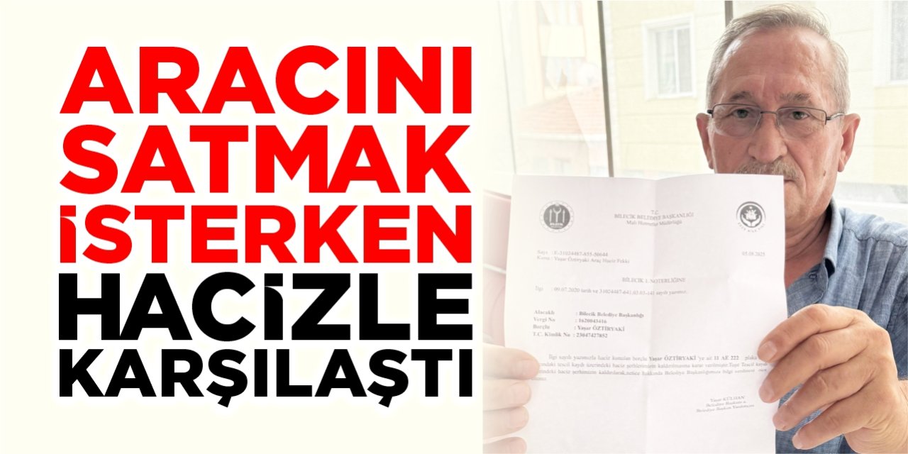 Aracını satmak isterken hacizle karşılaştı