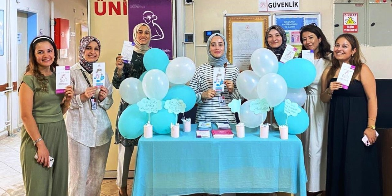 Ailelere Bebek Sağlığı İçin Emzirme Ve Anne Sütünün Önemi Anlatıldı