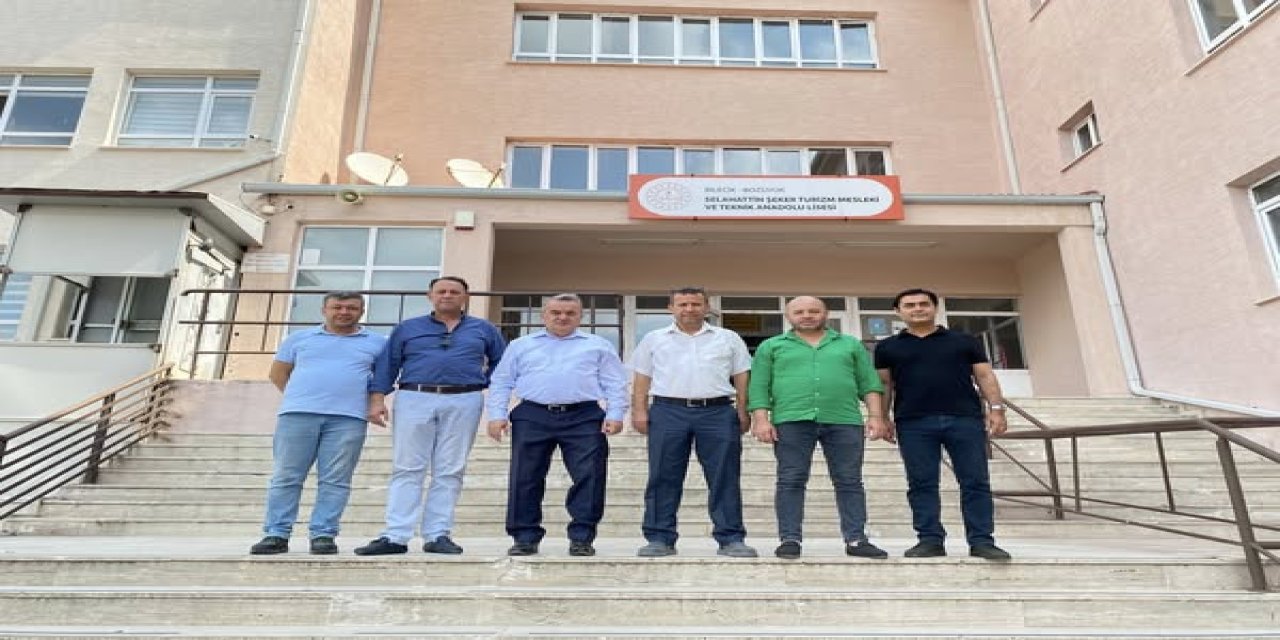 Kaymakam Öztürk Okul Onarım Çalışmalarını İnceledi