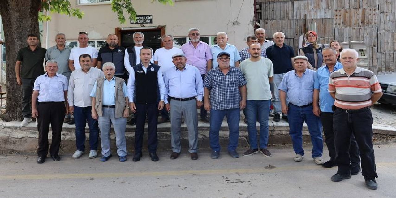 Müdür Ayvalık, Çiftçilerle Bir Araya Geldi