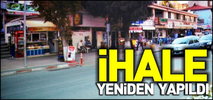 BELEDİYE DÜKKANLARI İÇİN İKİNCİ İHALE
