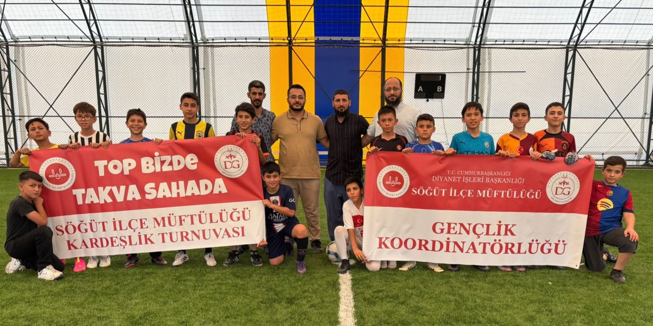 Söğüt'te Camiler Arası Futbol Turnuvası