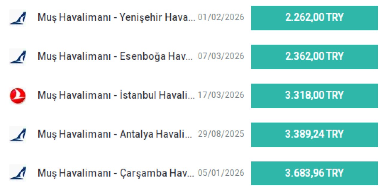 Gidiyorum ile Muş Uçak Bileti Almanın Kolay Yolu!