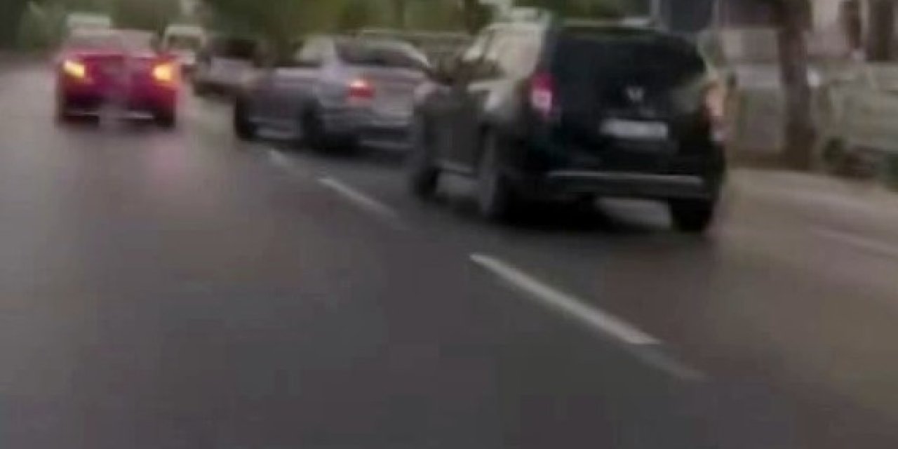 Düğün Konvoyunda Makas Atan Sürücüye Ceza