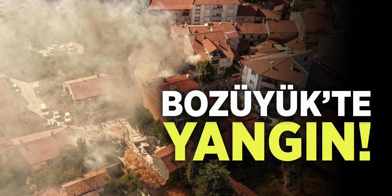 Bozüyük'te Yangın!
