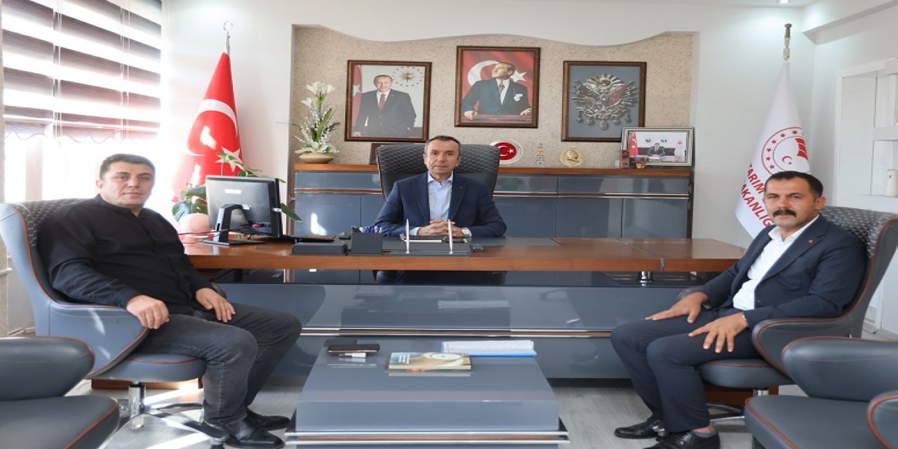 Müdür Aksu'dan Müdür Ayvalık'a Ziyaret