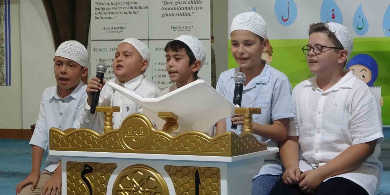 ’Yaz Kur’an Kursları Kapanış Programı’ Yapıldı