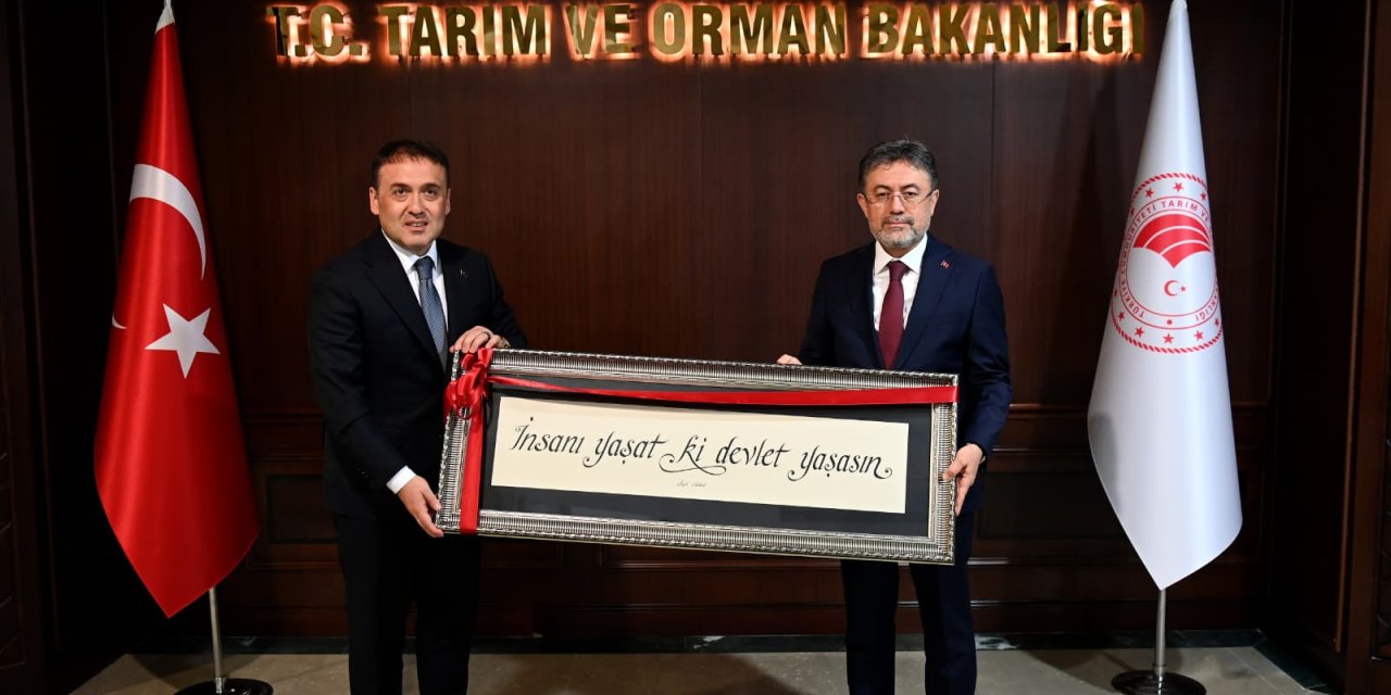 Vali Sözer’den Bakan Yumaklı’ya Ziyaret