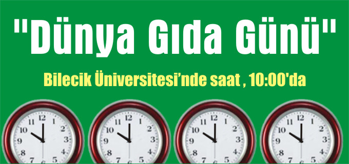 "DÜNYA GIDA GÜNÜ"