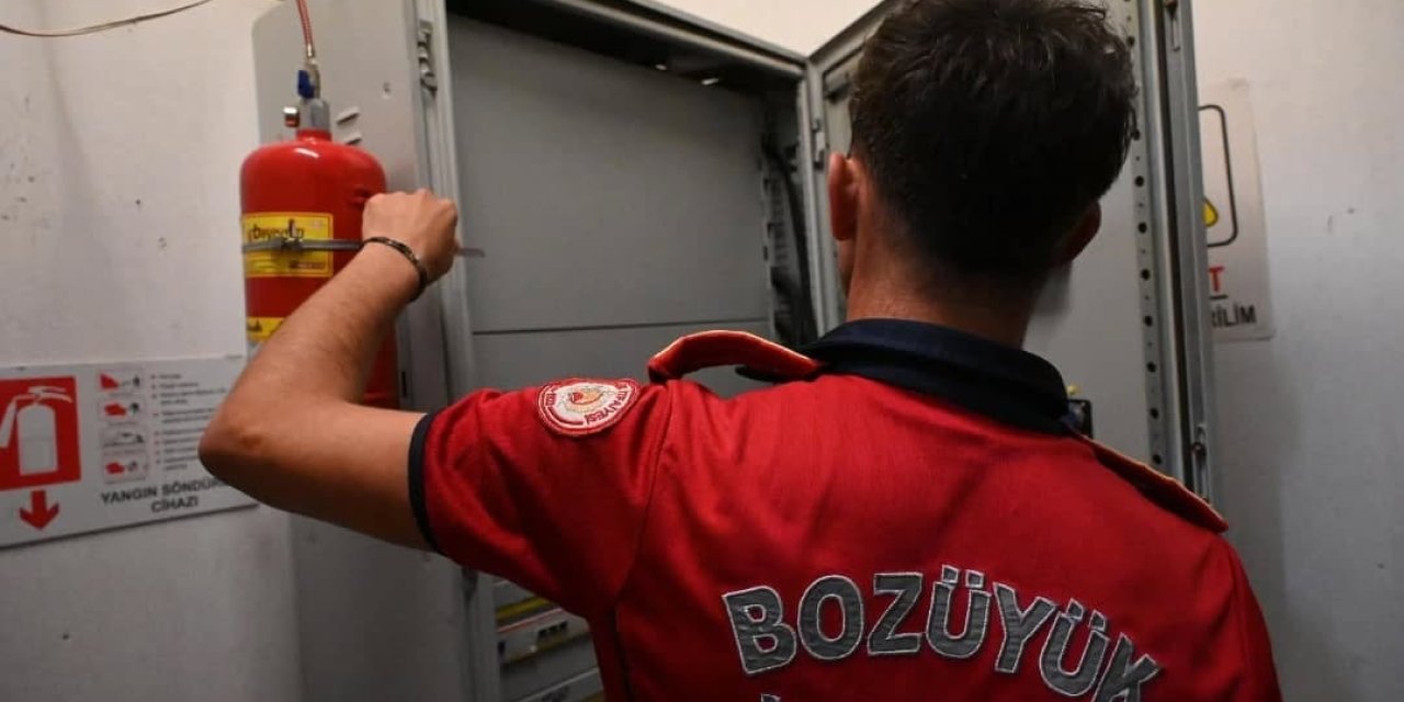 Bozüyük'te Yangın Denetimleri Devam Ediyor