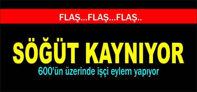 SÖĞÜT KAYNIYOR