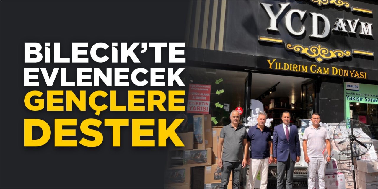 Evlenecek gençlere destek