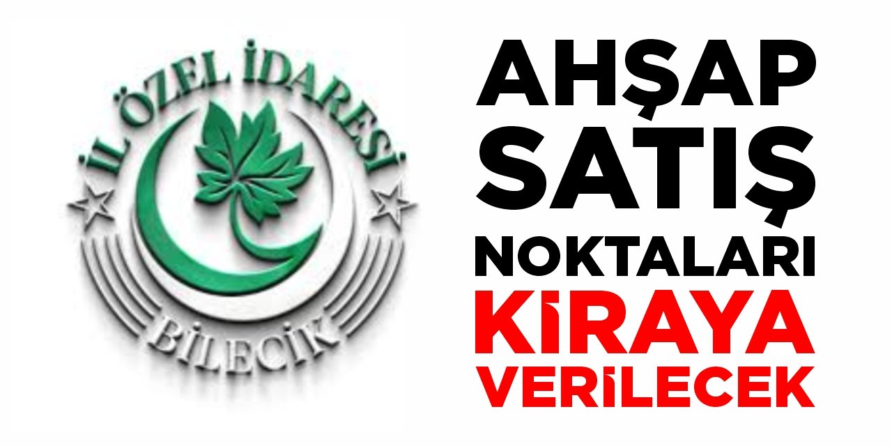 Ahşap satış noktaları kiraya verilecek