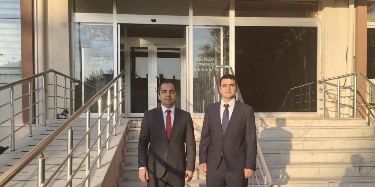 Kaymakam Kılıç'tan Kaymakam Uçar'a Ziyaret