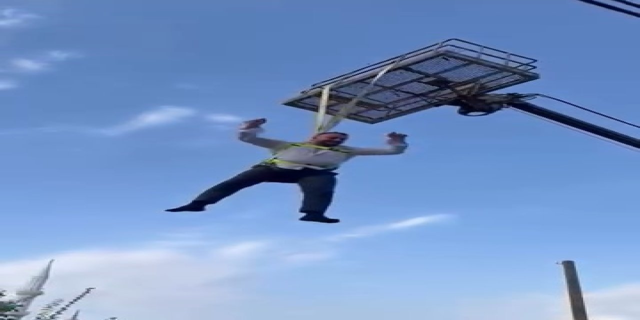 Damadı Vinçte Sallandırdılar