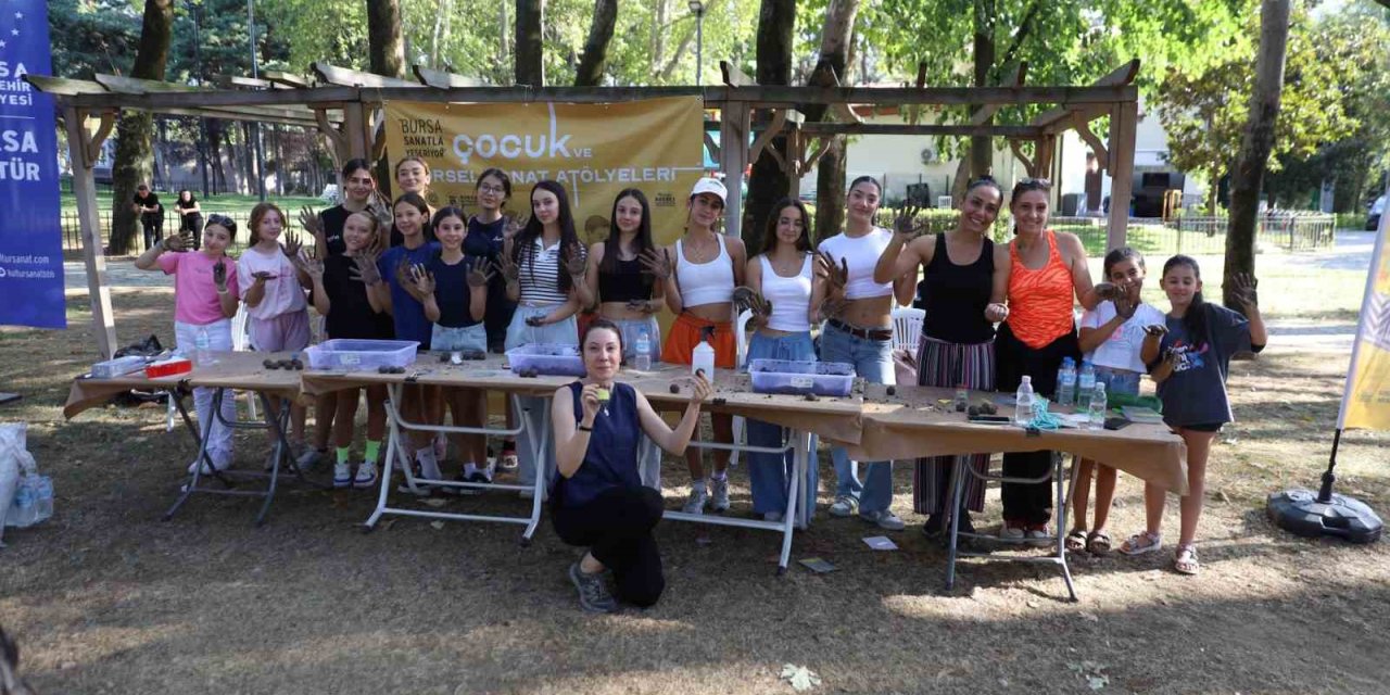 Çocuklar Sanatla Doğayı Keşfetti