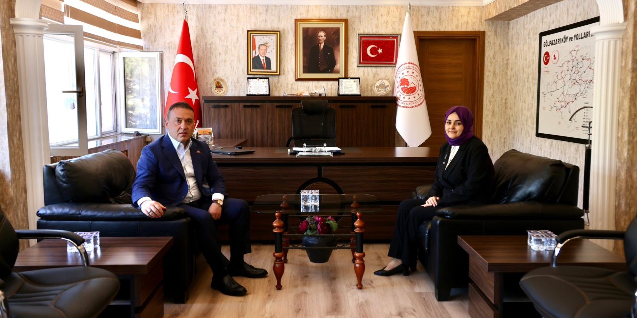 Vali Sözer'den Kaymakam Kılıç'a Ziyaret