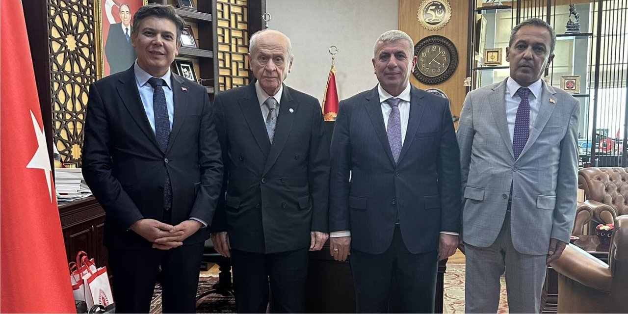 MHP’li Başkanlardan Devlet Bahçeli’ye Ziyaret