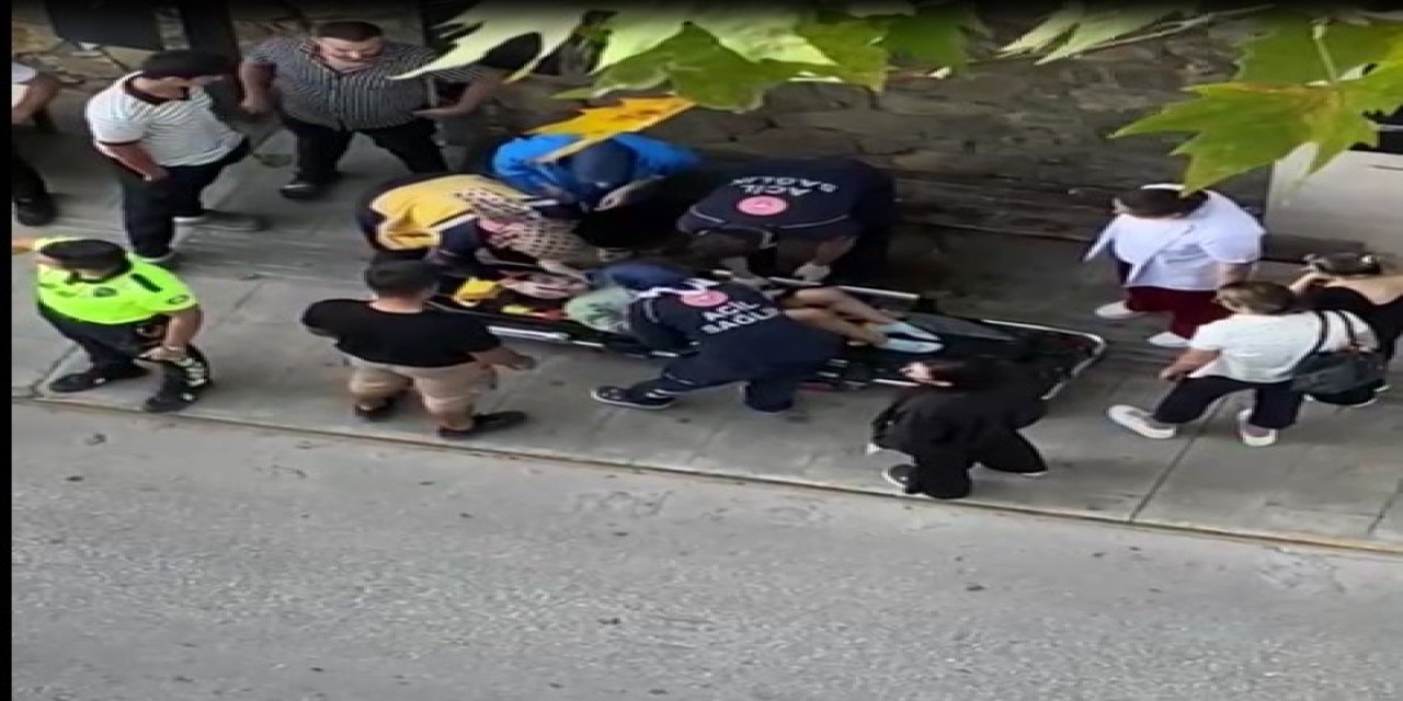 Yola Koşarak Fırlayan Çocuğa Motosiklet Çarptı