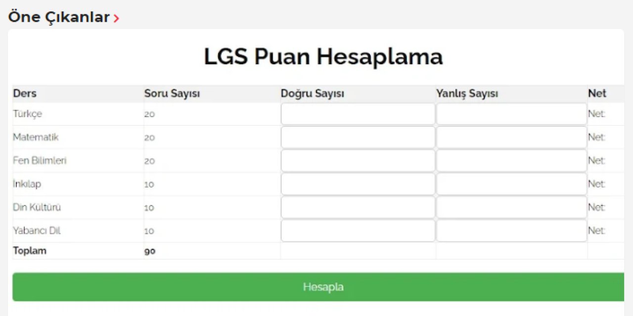 Fen Bilimleri Net ile Başarıyı Yakalayın