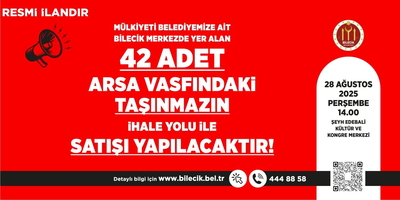 BİLECİK BELEDİYE BAŞKANLIĞI