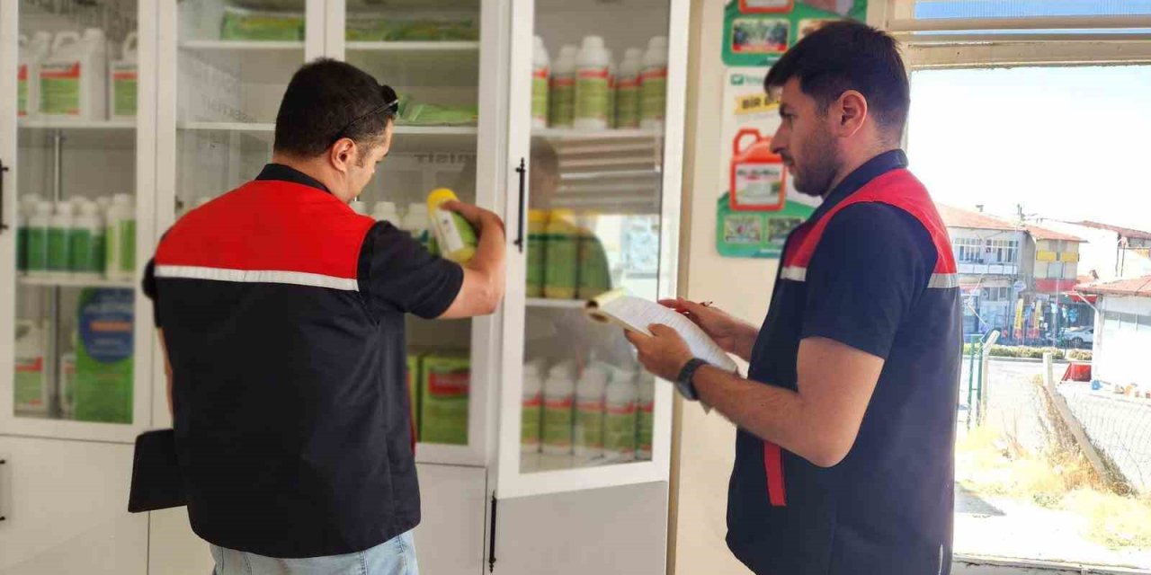 Bitki Koruma Ürünleri Satış Yerlerine Çapraz Denetim