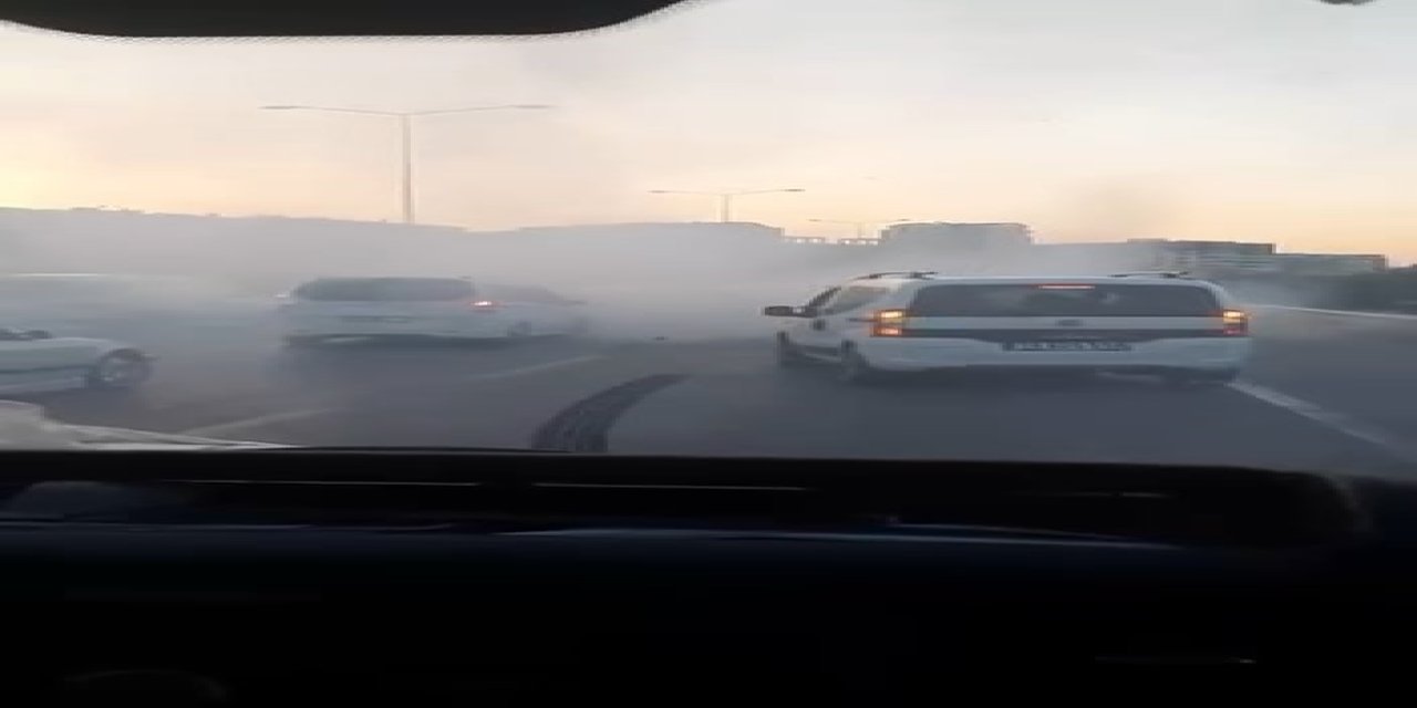 Düğün Konvoyunda Maganda Görüntüleri