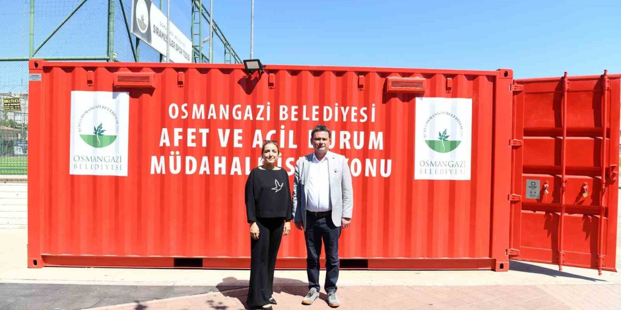 Afet Ve Acil Durum Müdahale İstasyonu Kuruldu