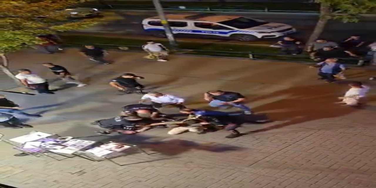Meydan Muharebesi Gibi Kavga : 4 Kişi Yaralandı