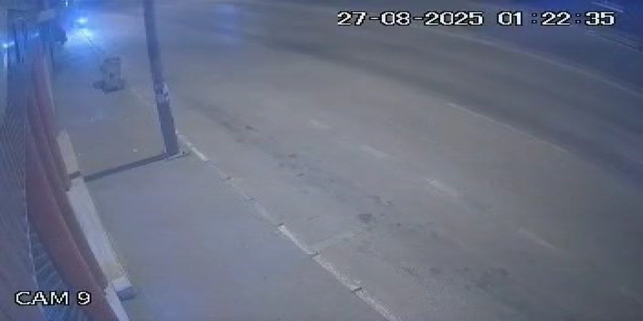 Kaza Dehşeti Kamerada