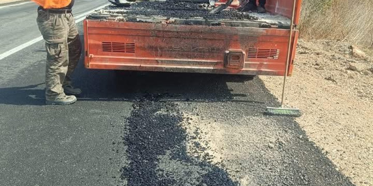 Arapuçtu yolu onarıldı