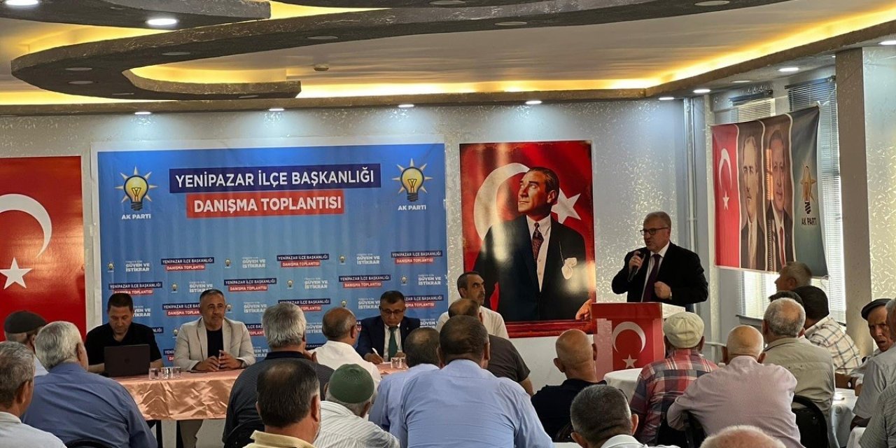Yenipazar’da Ak Parti Danışma Toplantısı Gerçekleştirildi
