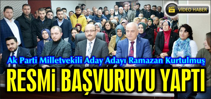 ’MİLLETİN VEKİLİ OLMAYA TALİBİM’
