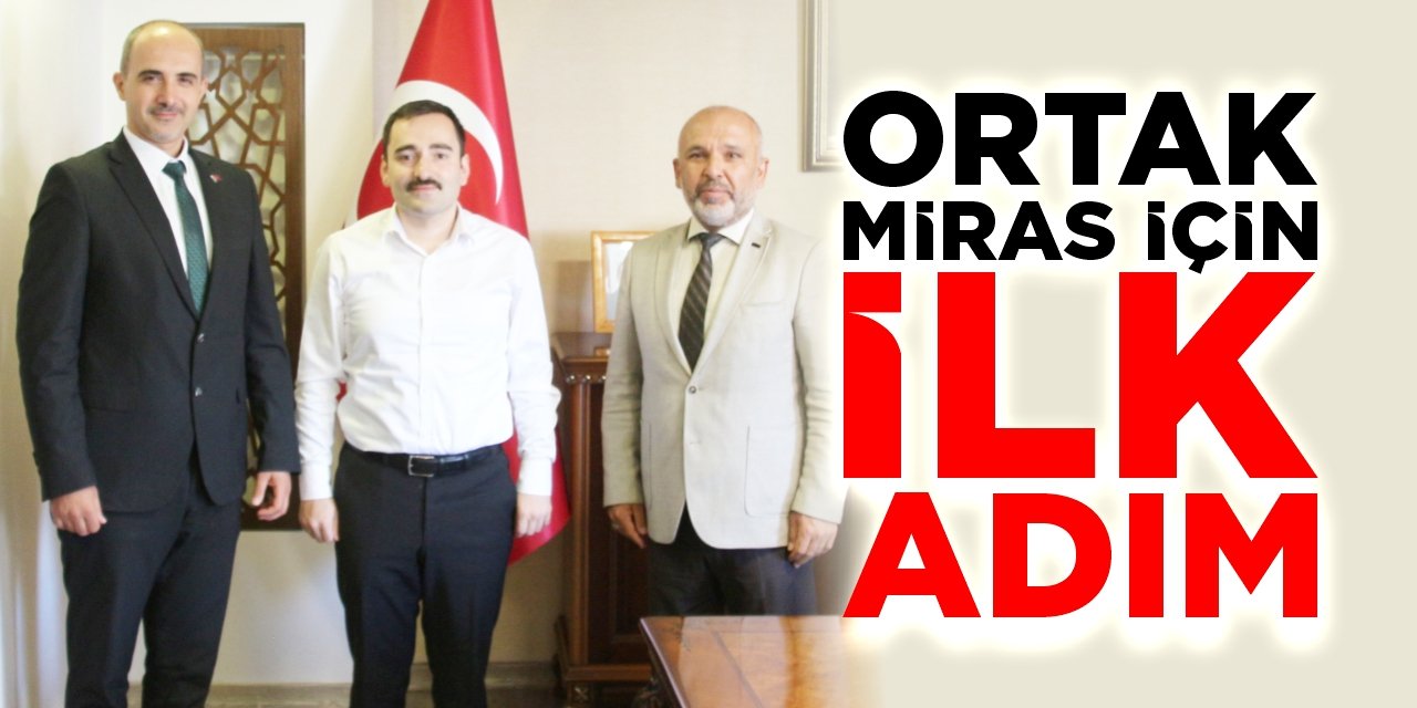 Ortak miras için ilk adım