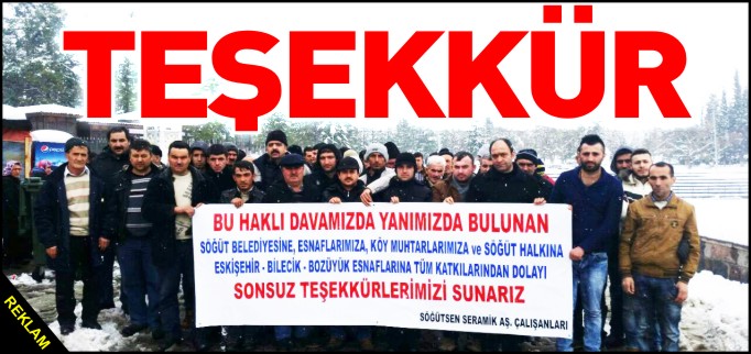 TEŞEKKÜR