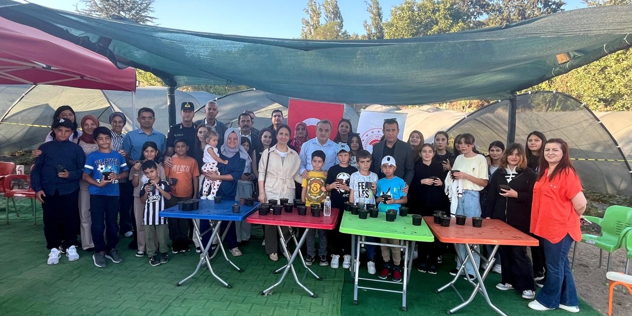 Bozüyük'te Fide Dikim Etkinliği